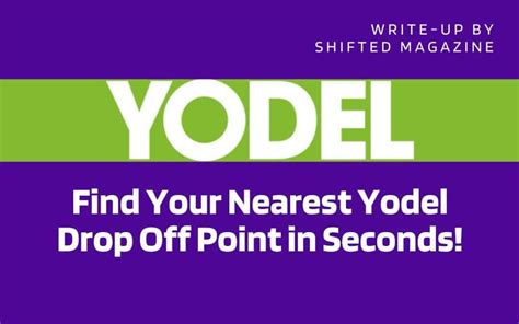 collect+ yodel drop off points.